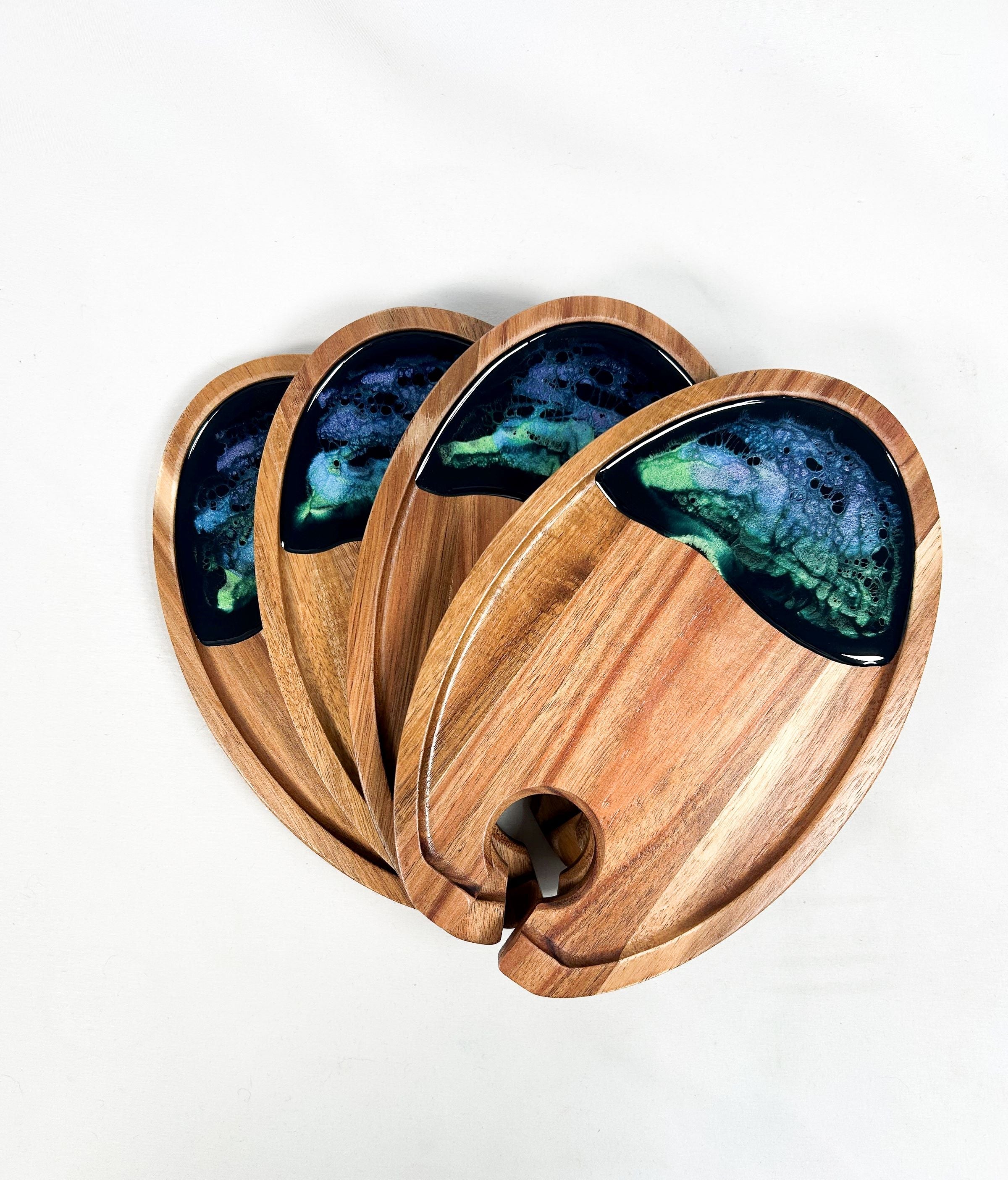 (Bundles of 4) Wine & Appetizer Trays