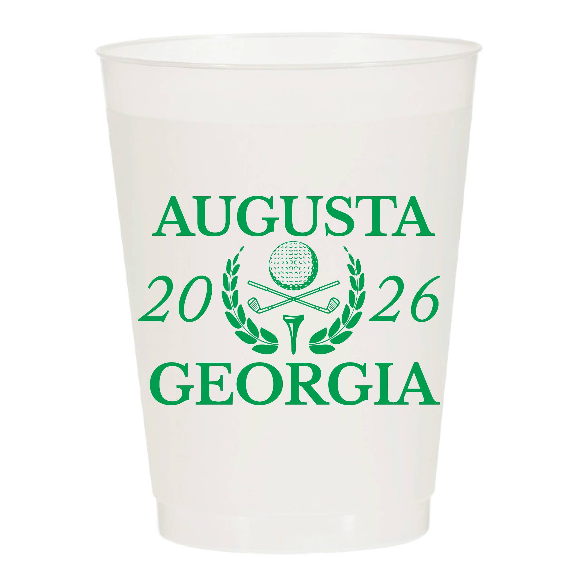 Augusta GA 2026 Frosted Cups- Masters