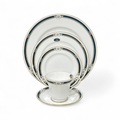 Aynsley South Pacific Black - 5 Piece Place Setting