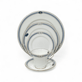 Aynsley South Pacific Blue - 5 Piece Place Setting