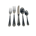 Barenthal Coralie with Gold Accent Flatware - 5 Piece Place Setting