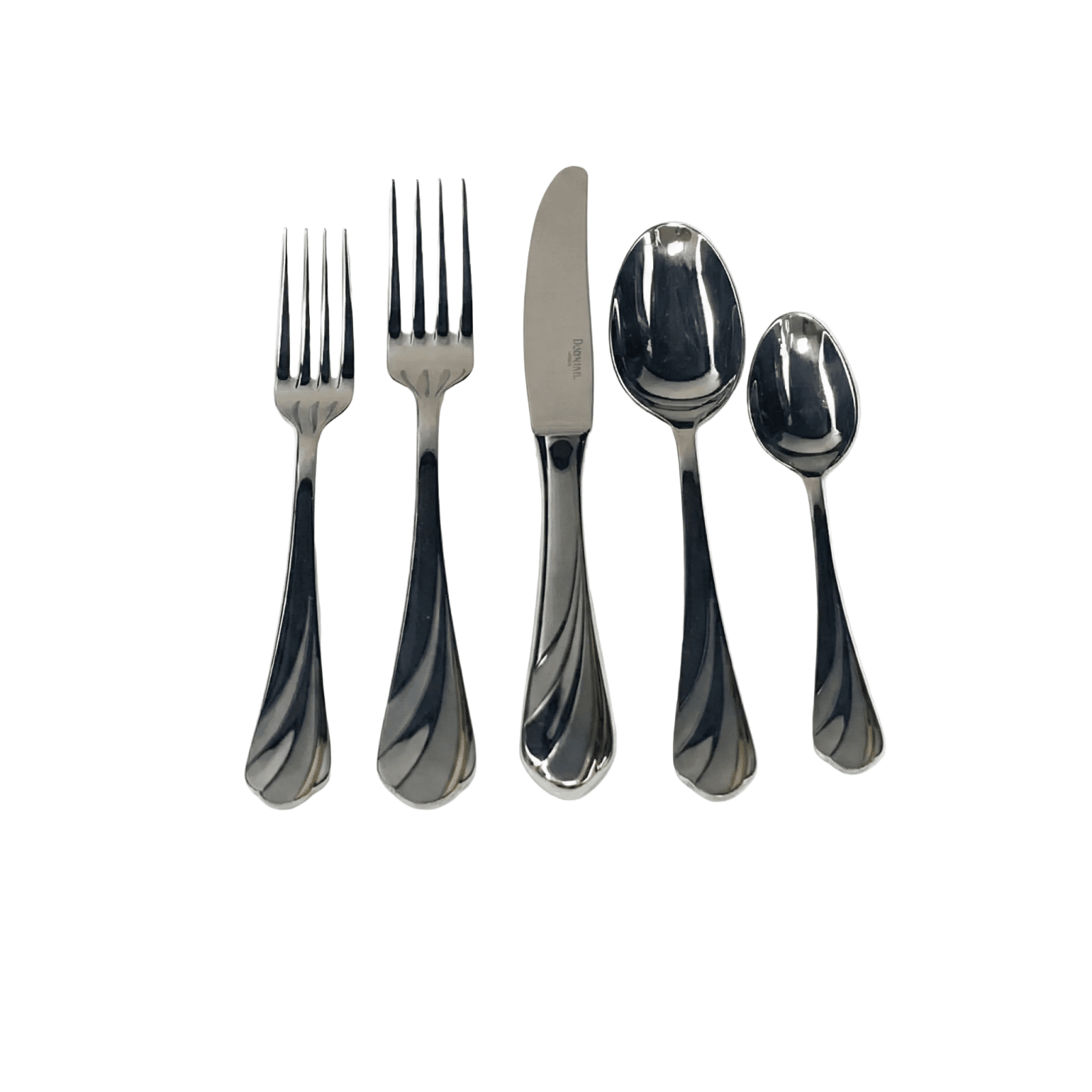 Barenthal Coralie with Gold Accent Flatware - 5 Piece Place Setting