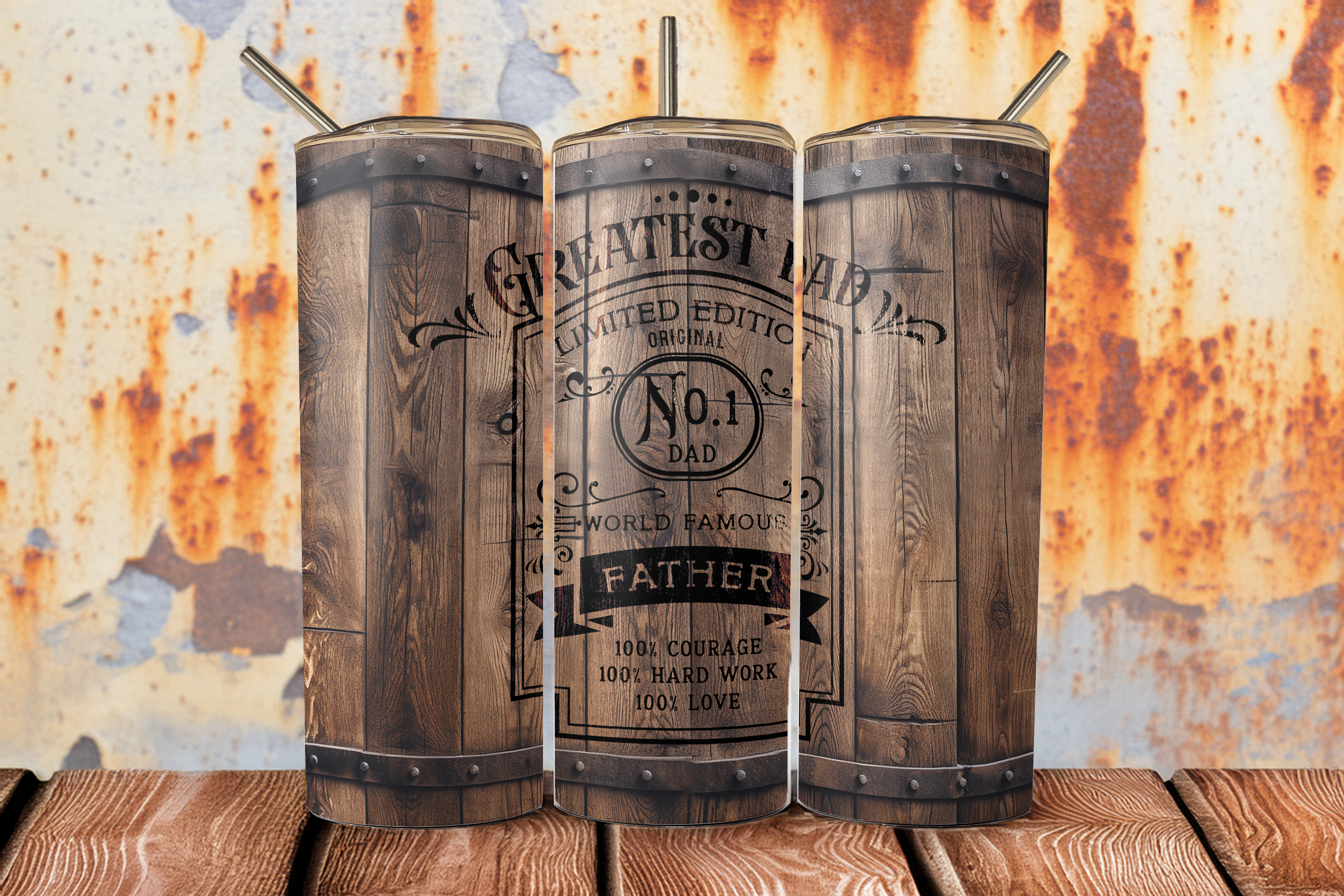Digital Sublimation Designs - Father's Day 2025 Tumbler Wraps