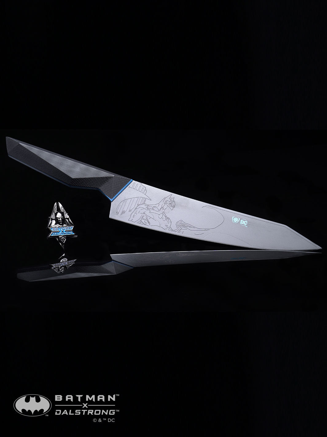Chef's Knife 8" | Batman™ Edition | Shadow Black Series | Dalstrong ©