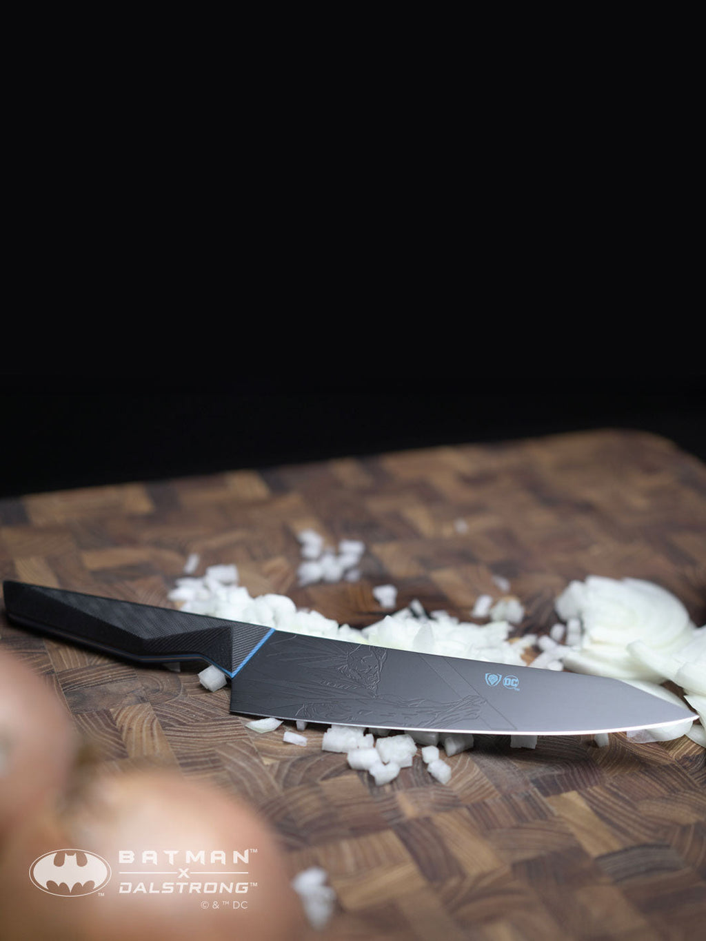 Chef's Knife 8" | Batman™ Edition | Shadow Black Series | Dalstrong ©