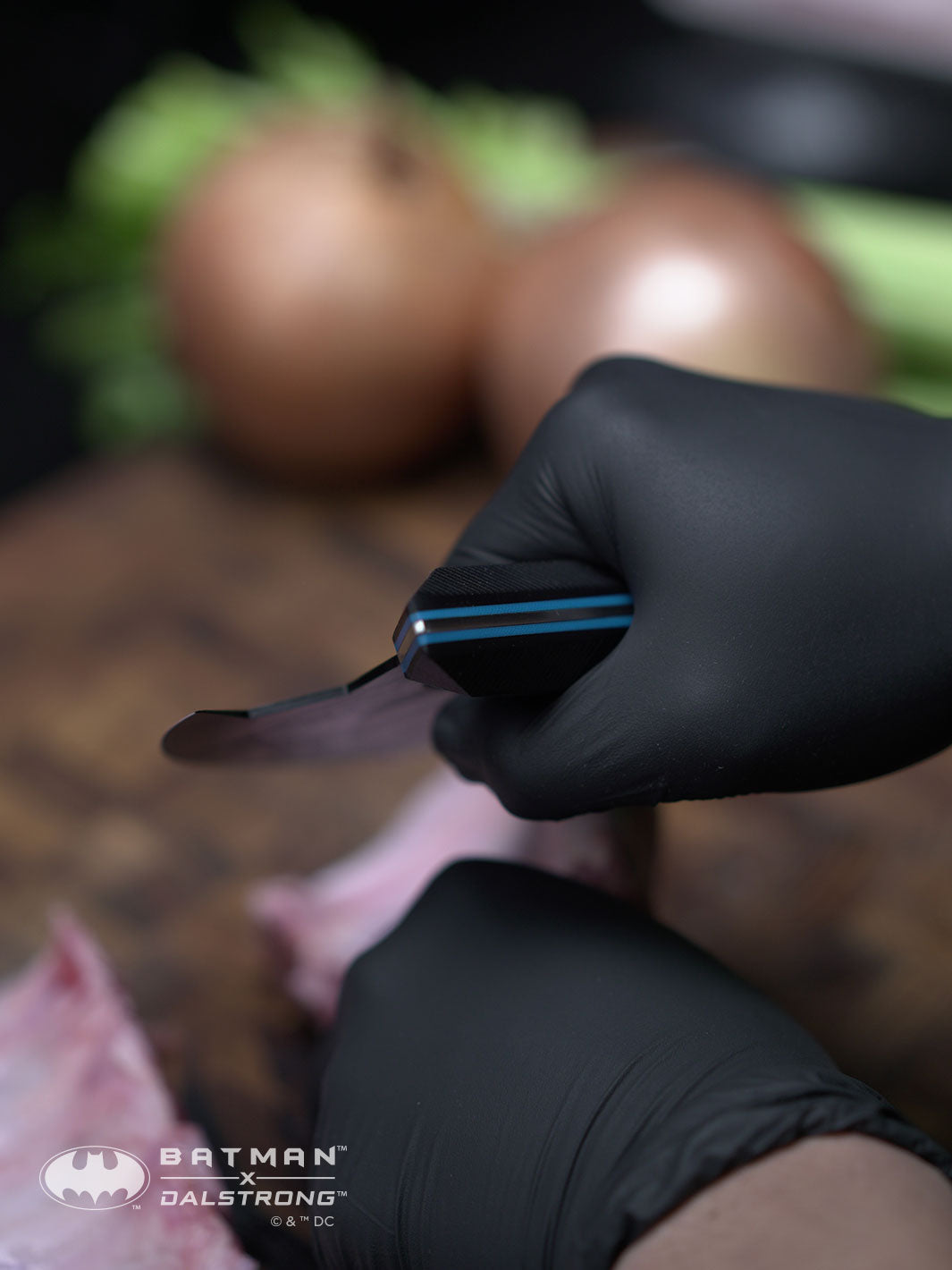 Ulu Knife 7" | Batman™ Edition | Shadow Black Series | Dalstrong ©