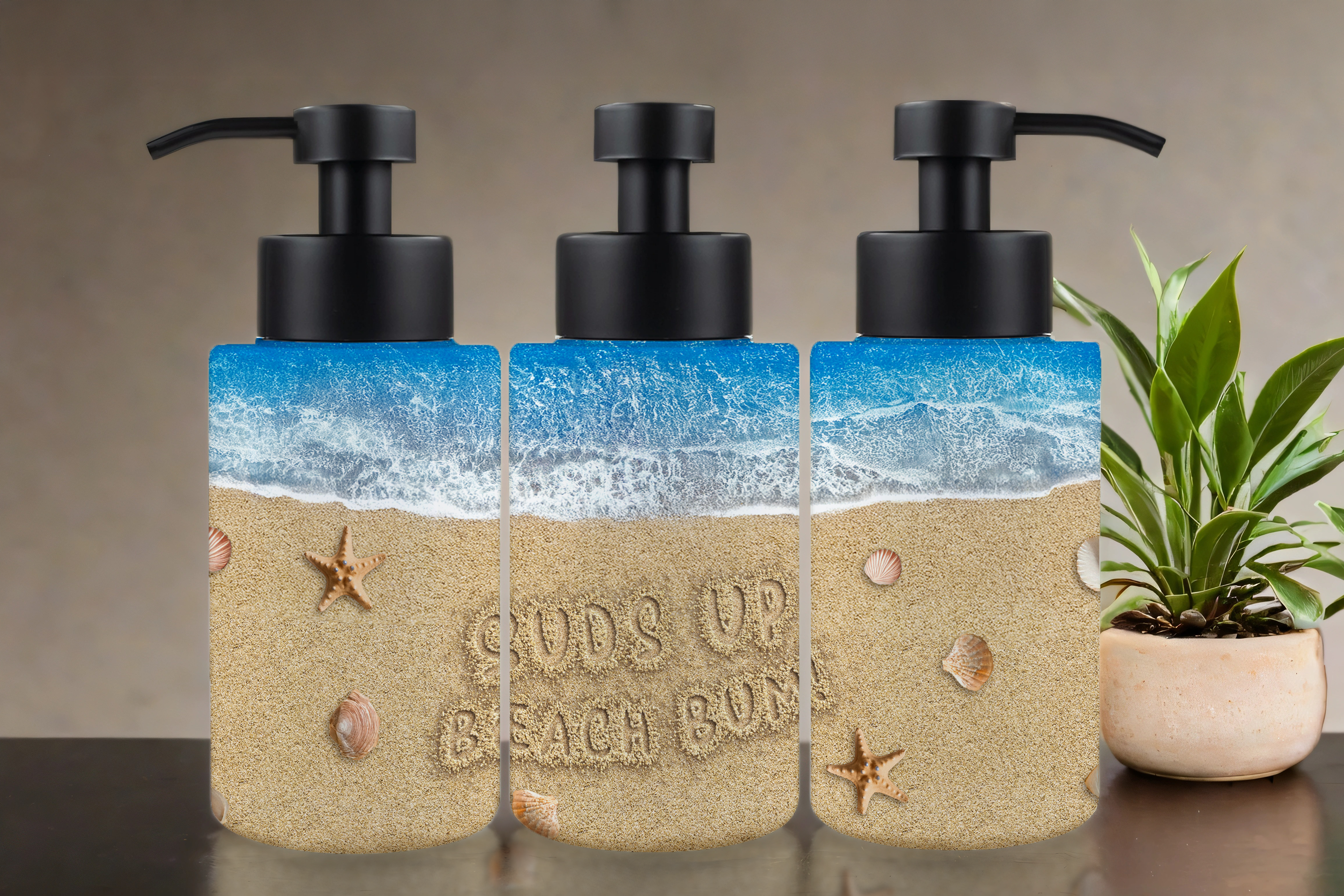 Assorted Ready to Press Sublimation 18oz Soap Dispenser Prints (15 Pack)