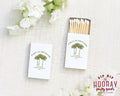 Beachin It Tropical Birthday Matchboxes
