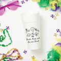 Beads Booze and Bourbon Foam Cups