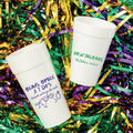 Beads Booze and I Do's Foam Cups