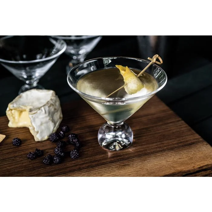 Simon Pearce  Benson Martini Set of 2 in Gift Box