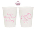 Berry First Birthday Strawberry Frosted Cups