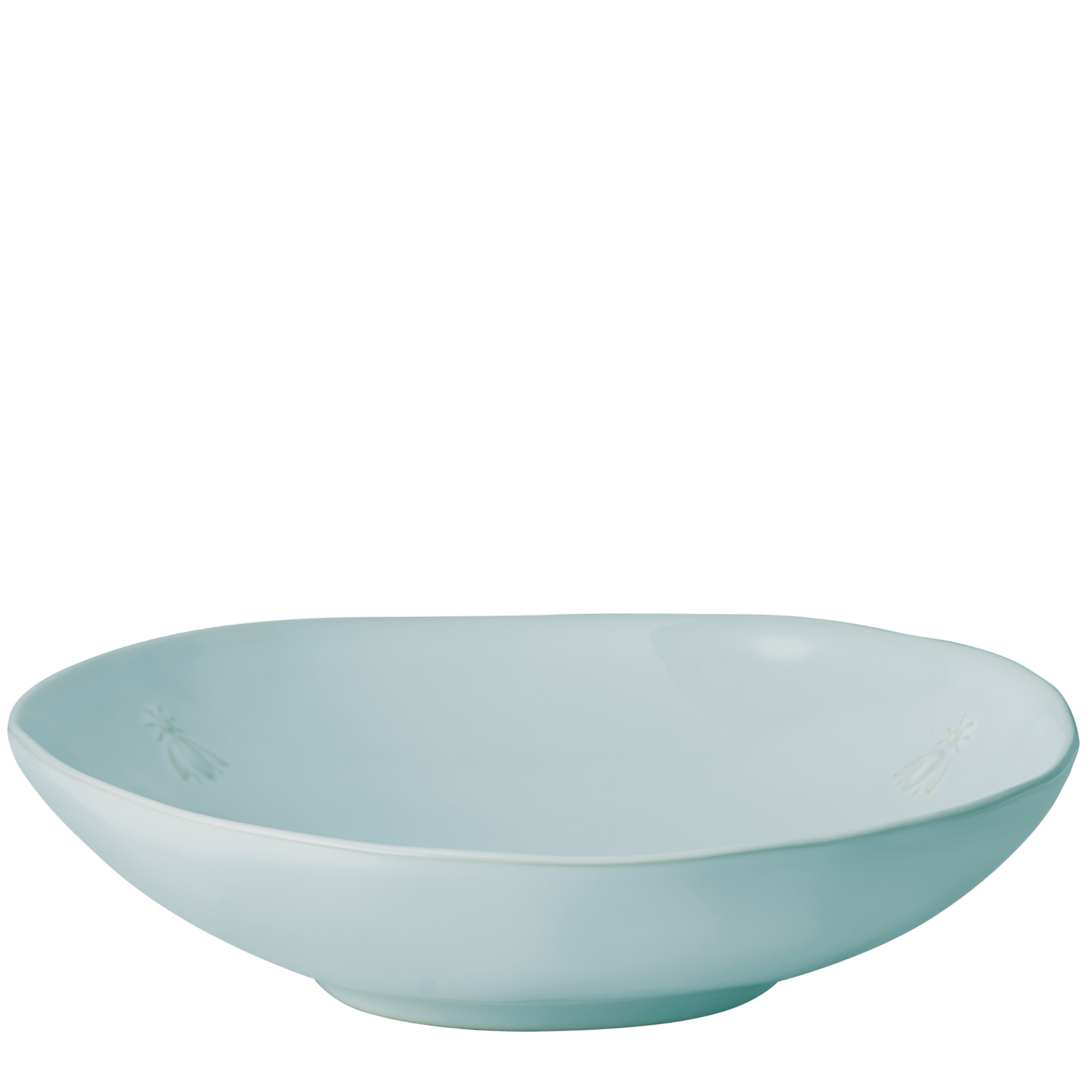 La Rochere Bee Ceramic Pasta Plate - Blue