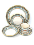 BILTONS GEOMETRIC SHAPE - 5 PIECE PLACE SETTING