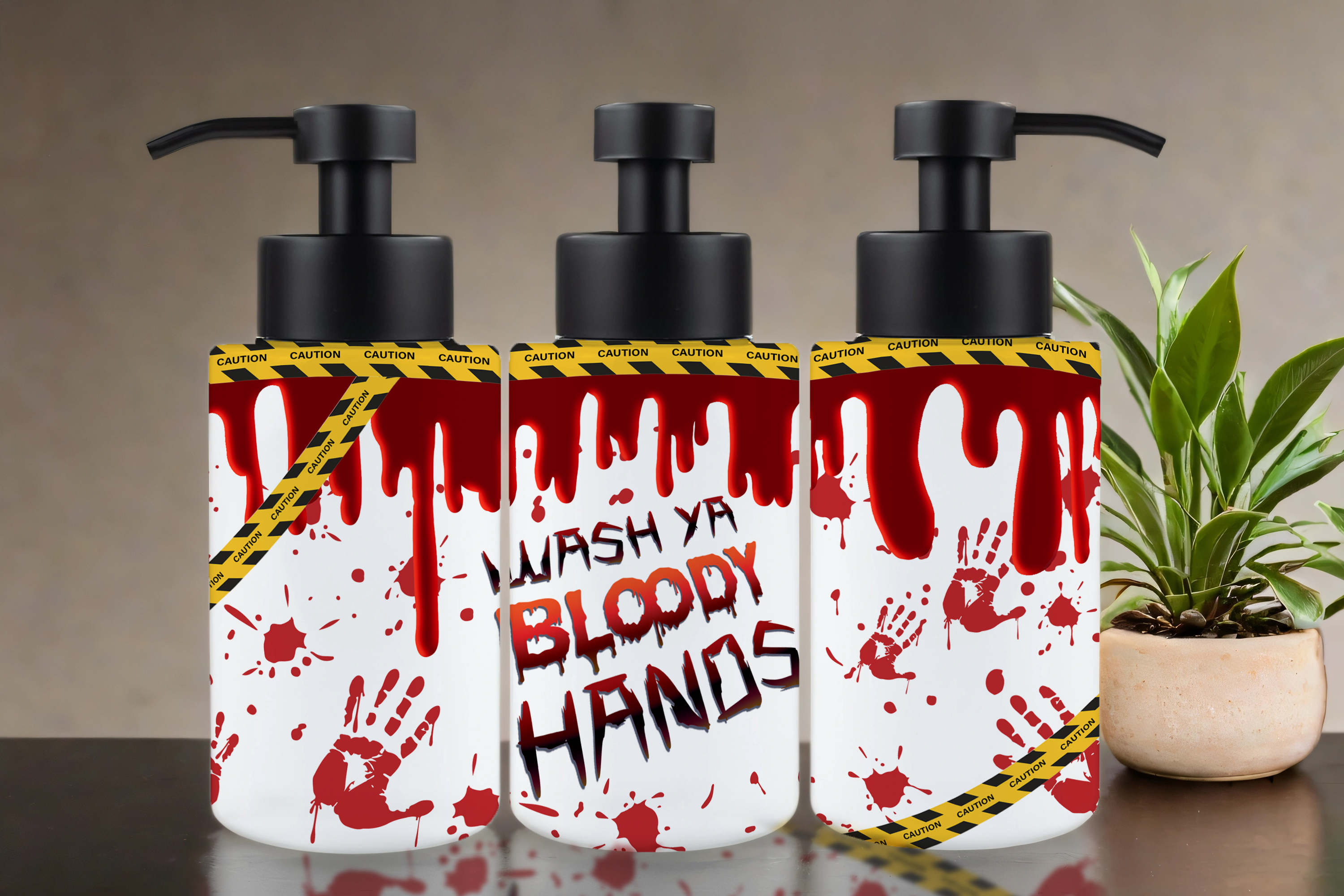 Assorted Ready to Press Sublimation 18oz Soap Dispenser Prints (15 Pack)