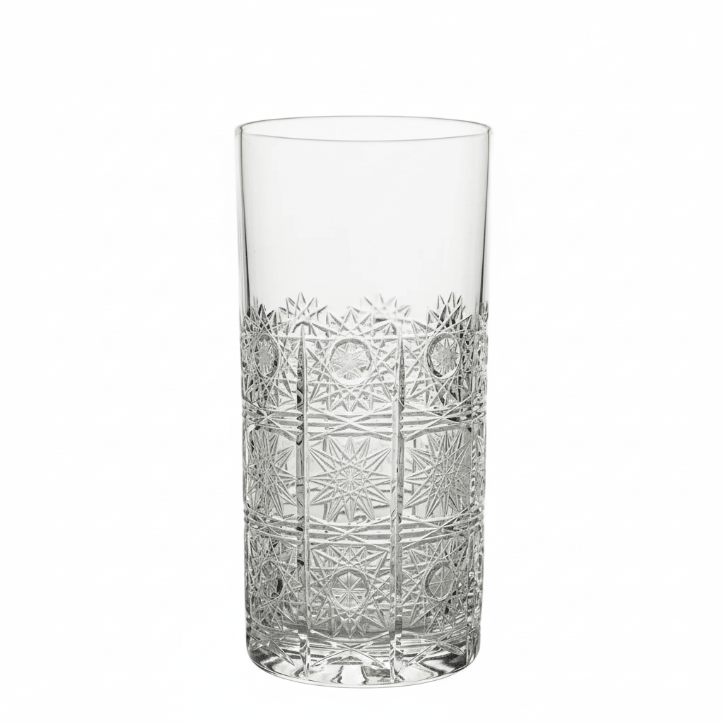 Bohemia Crystal Jihlavske Sklarny Highball Glass