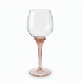 Bohemia Crystal Pink Swirl White Wine