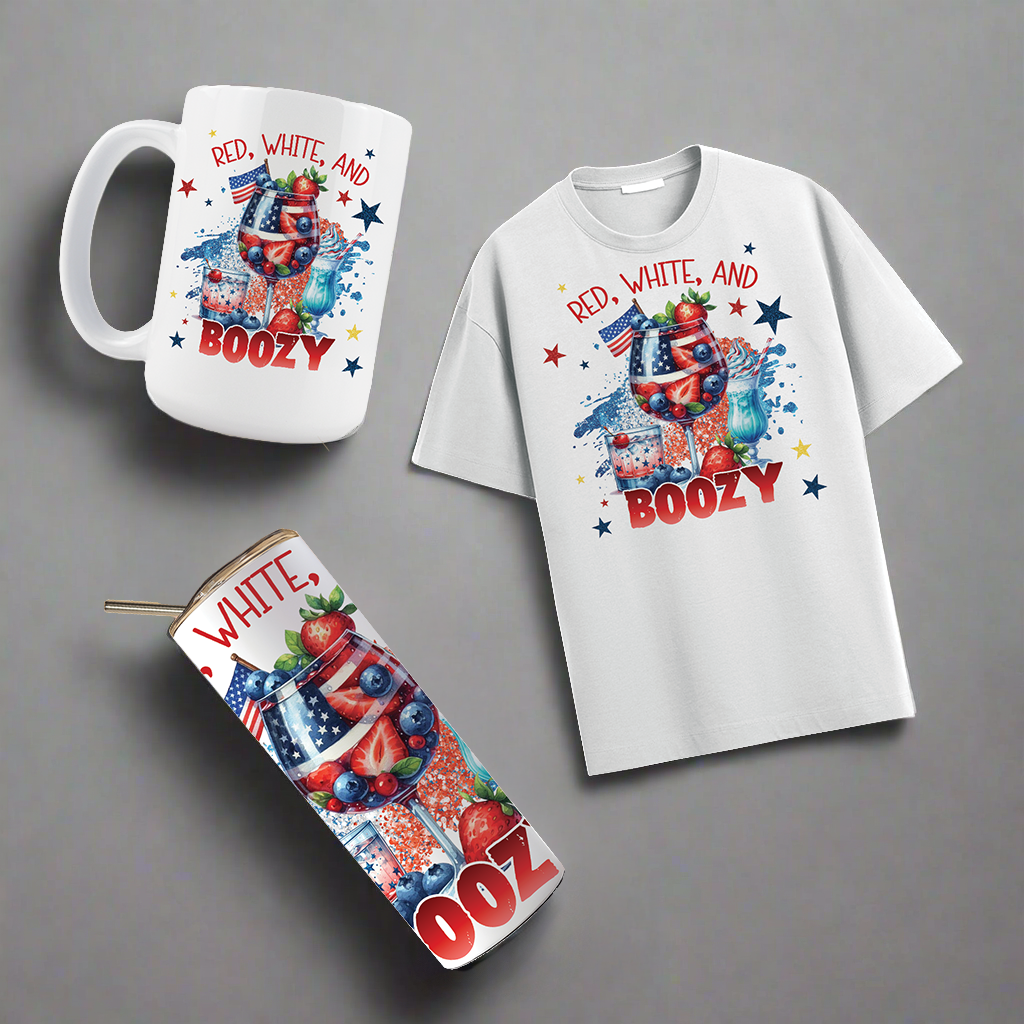 Multi Product Use - Digital Sublimation Designs - Fourth of July