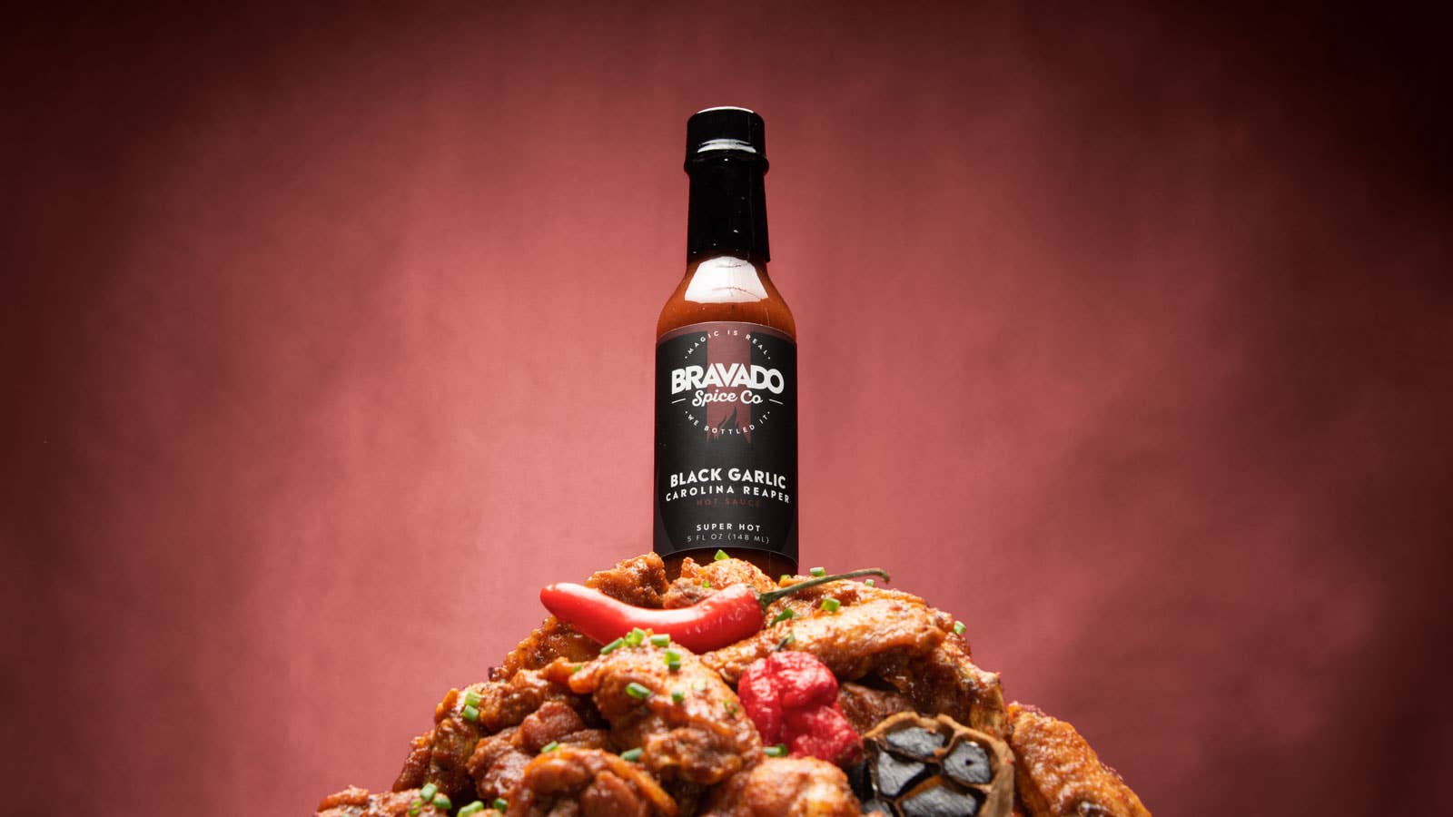 Bravado Black Garlic Carolina Reaper Hot Sauce
