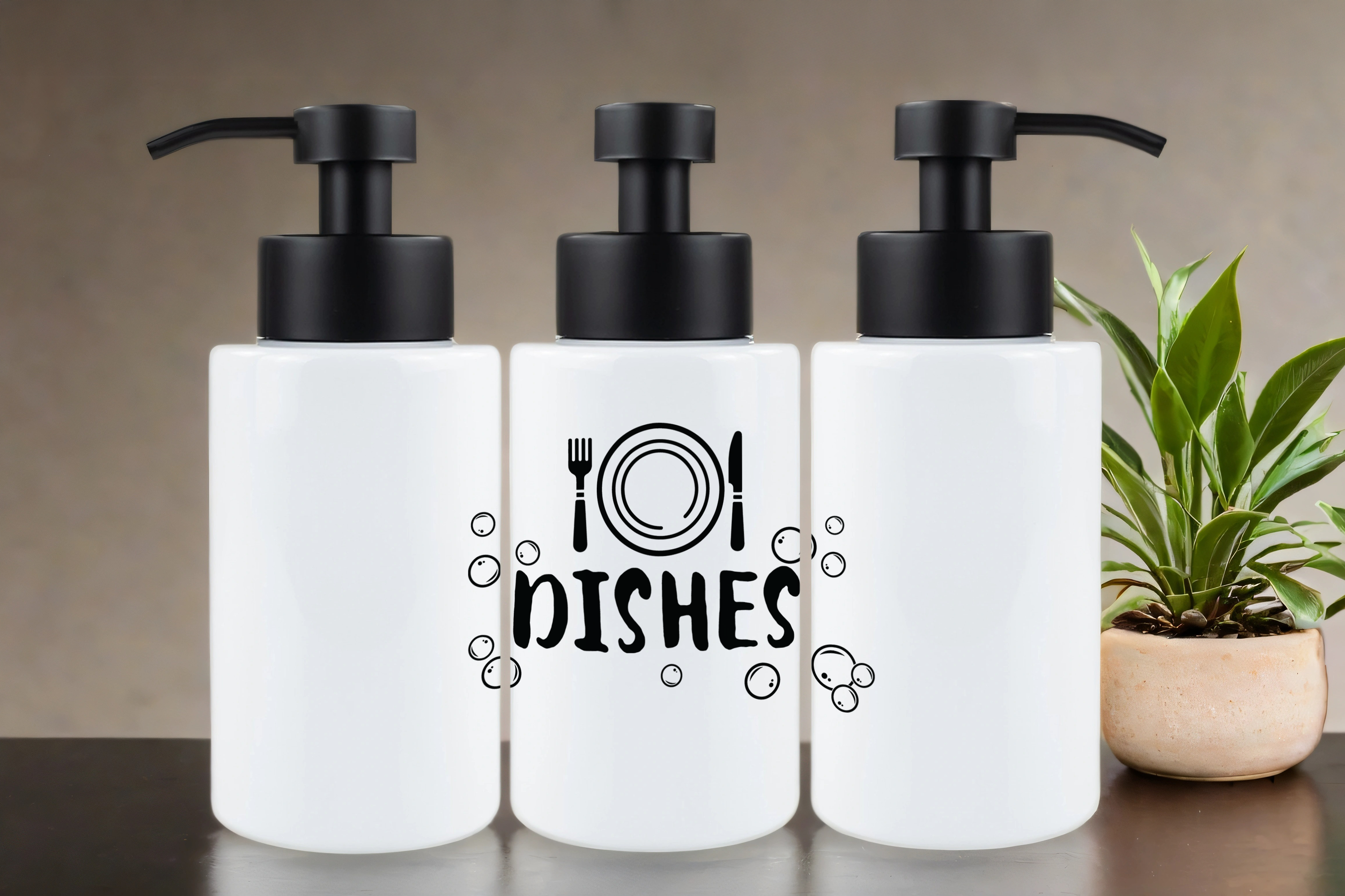 Assorted Ready to Press Sublimation 18oz Soap Dispenser Prints (15 Pack)