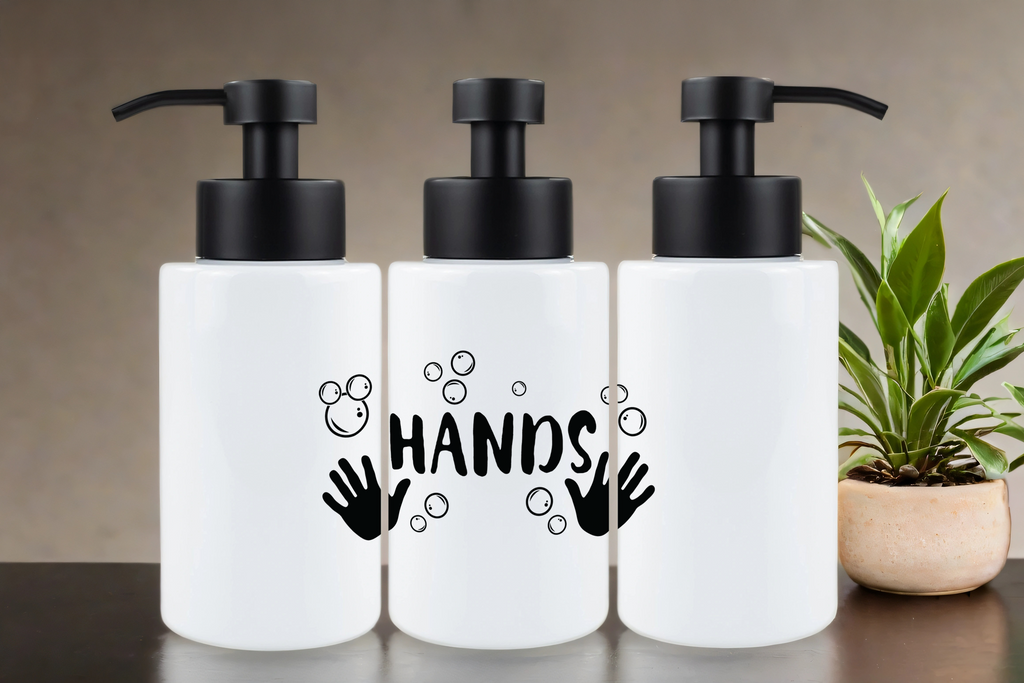 Assorted Ready to Press Sublimation 18oz Soap Dispenser Prints (15 Pack)