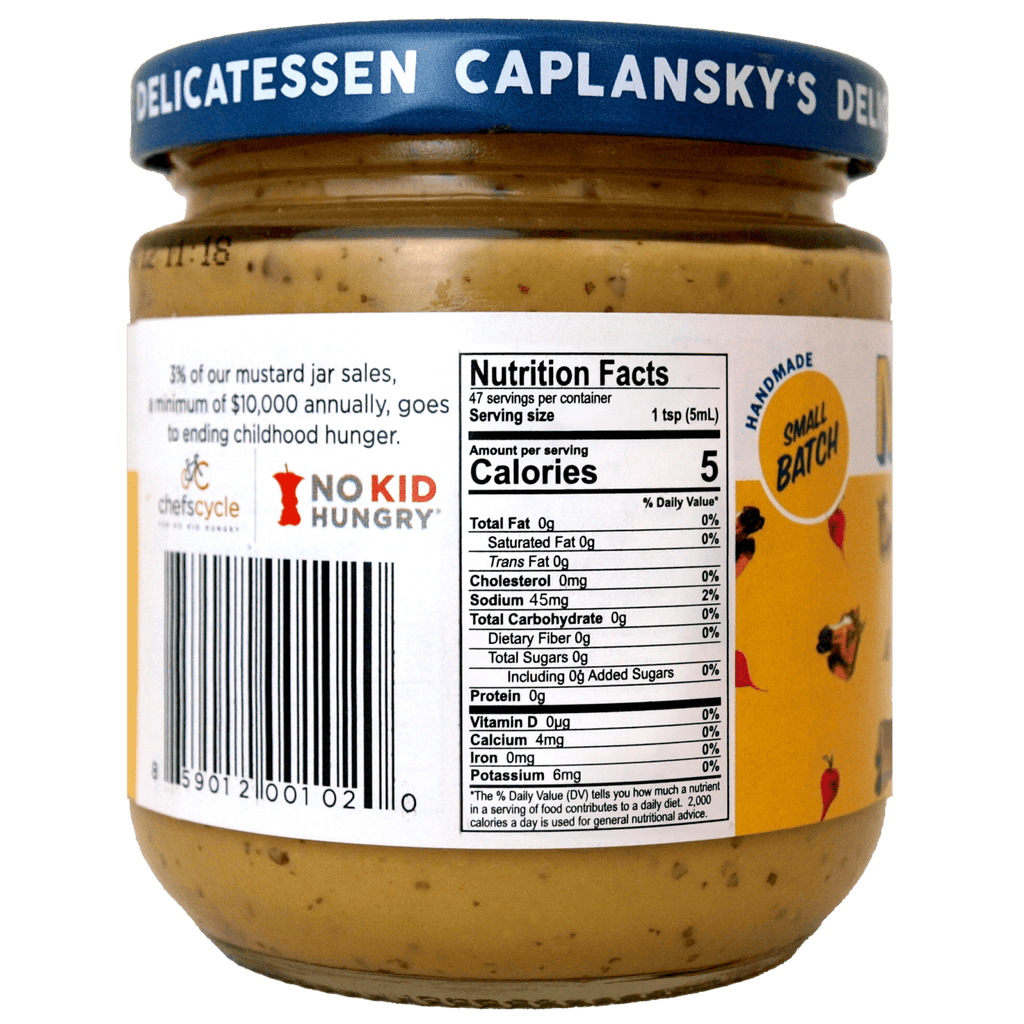 Caplansky's Deli Horseradish Mustard