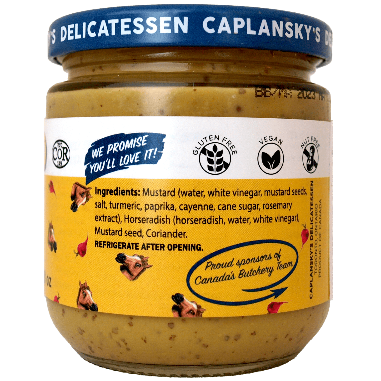 Caplansky's Deli Horseradish Mustard