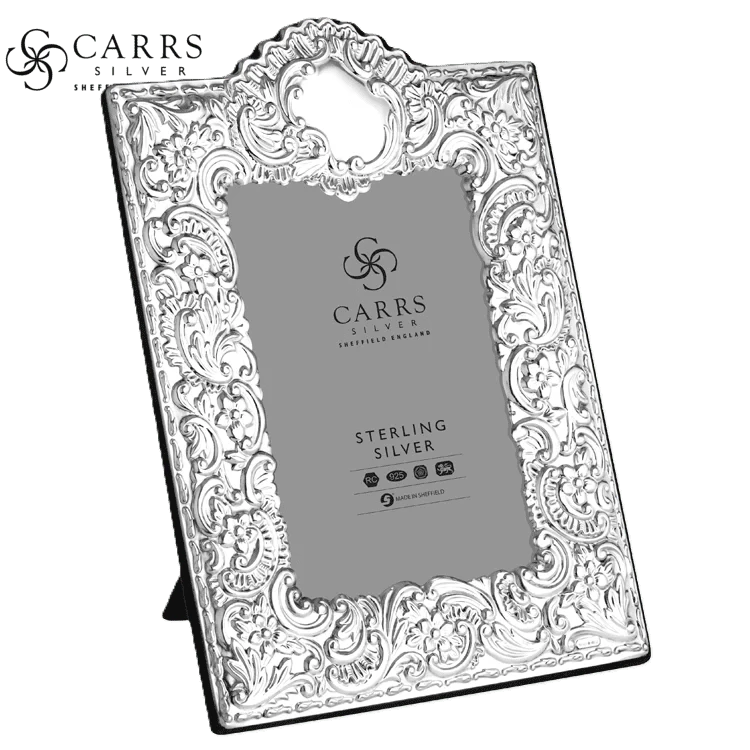 Carrs Sterling Silver 5 x 7" Photo Frame