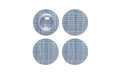 Chilewich Mini Basketweave Coasters - Pack of 4