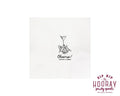 Cheers Cat Sketch Wedding Napkins