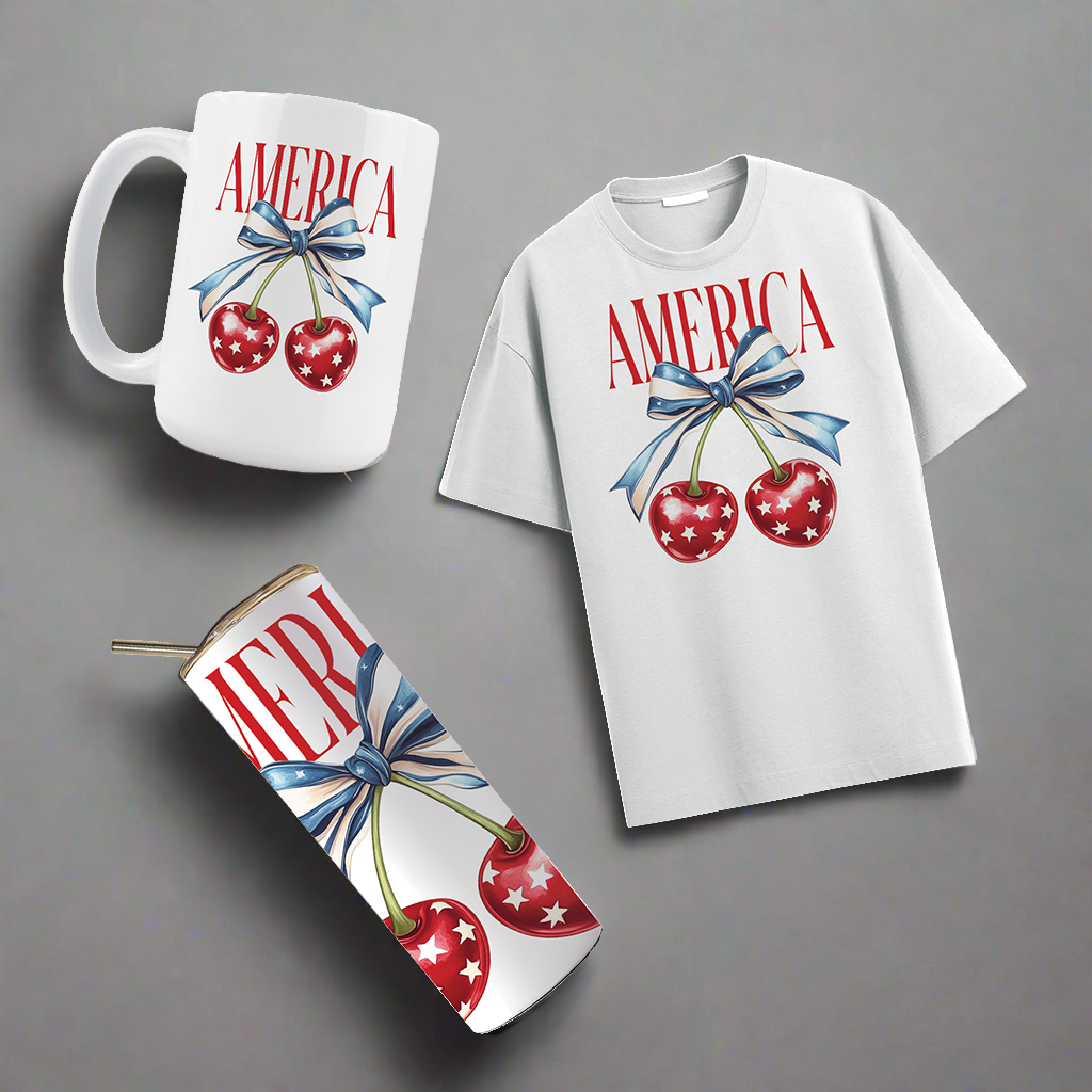 Multi Product Use - Digital Sublimation Designs - Fourth of July