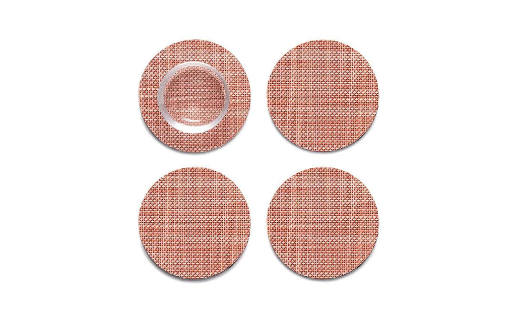 Chilewich Mini Basketweave Coasters - Pack of 4