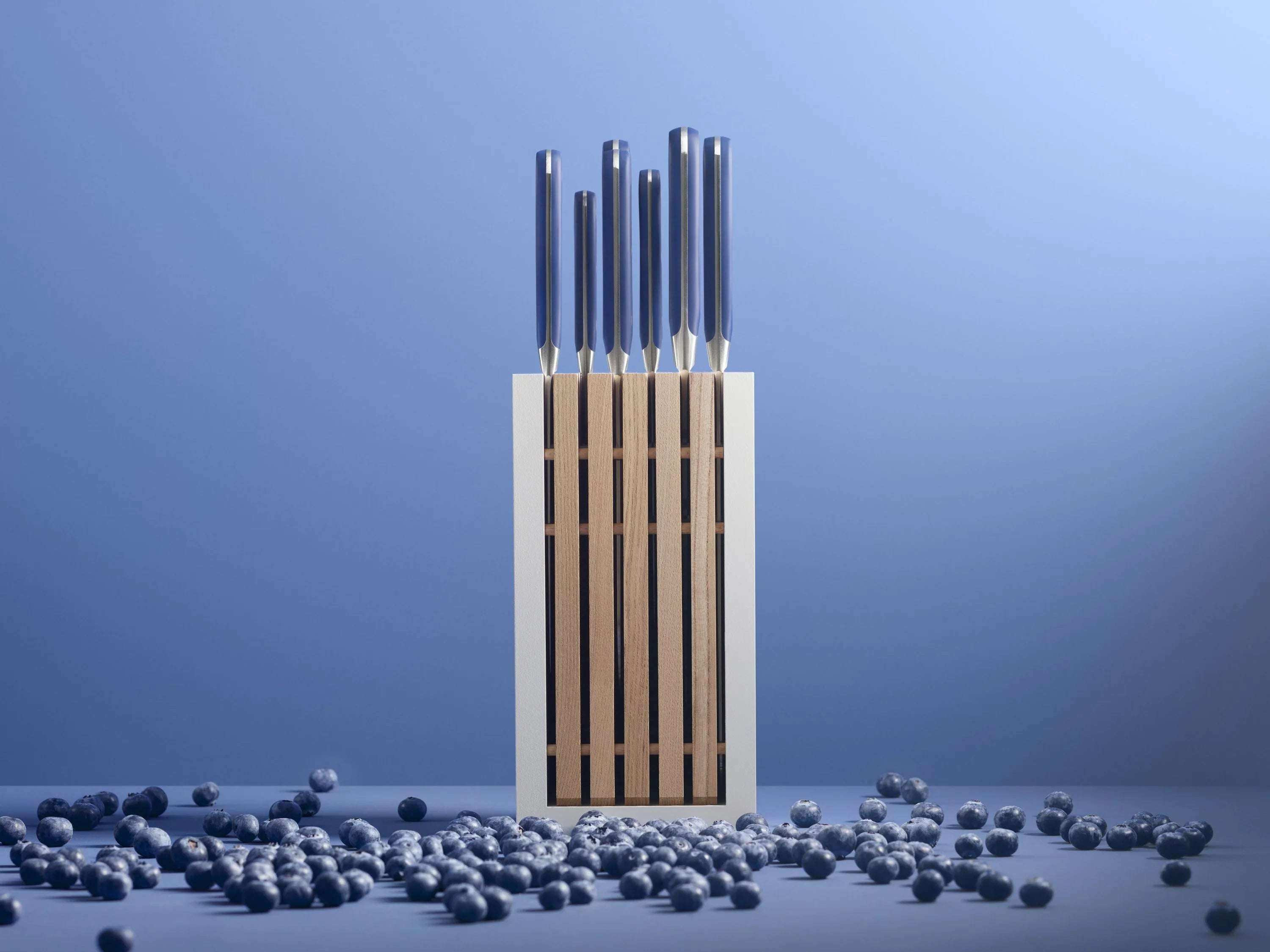 WÜSTHOF Classic Blueberry 8pc Knife Block Set