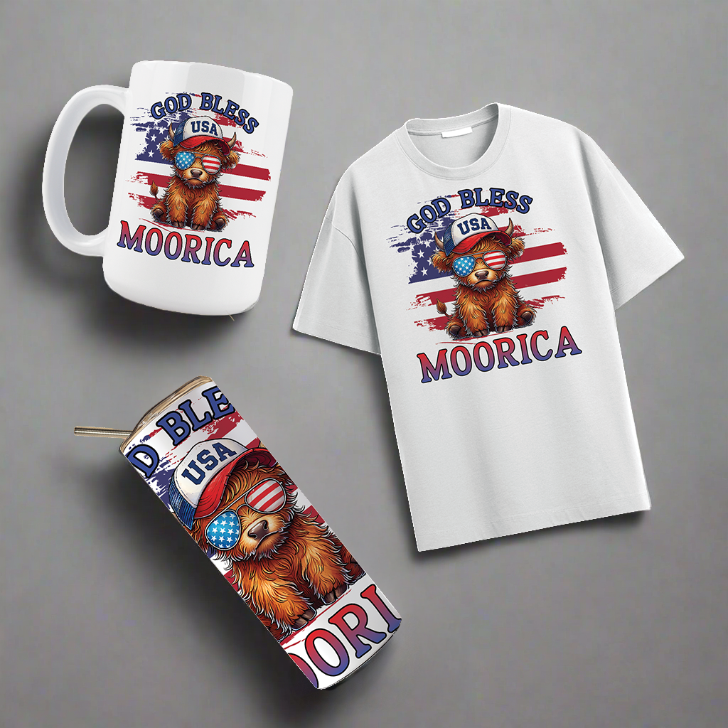 Multi Product Use - Digital Sublimation Designs - Fourth of July