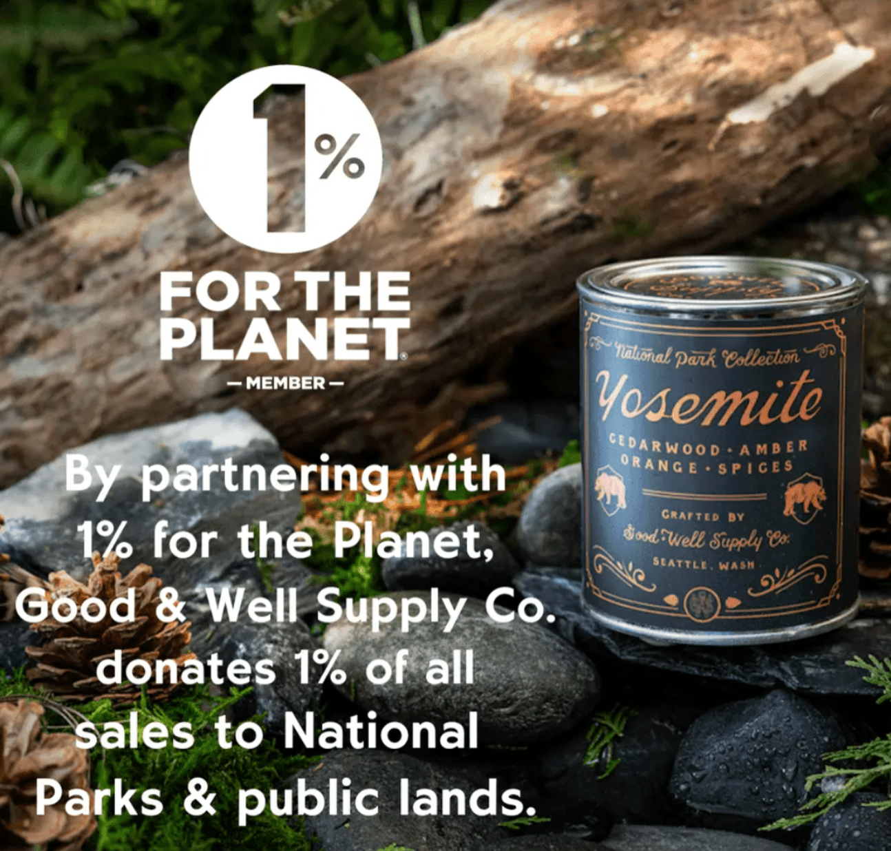 Crater Lake National Park Candle