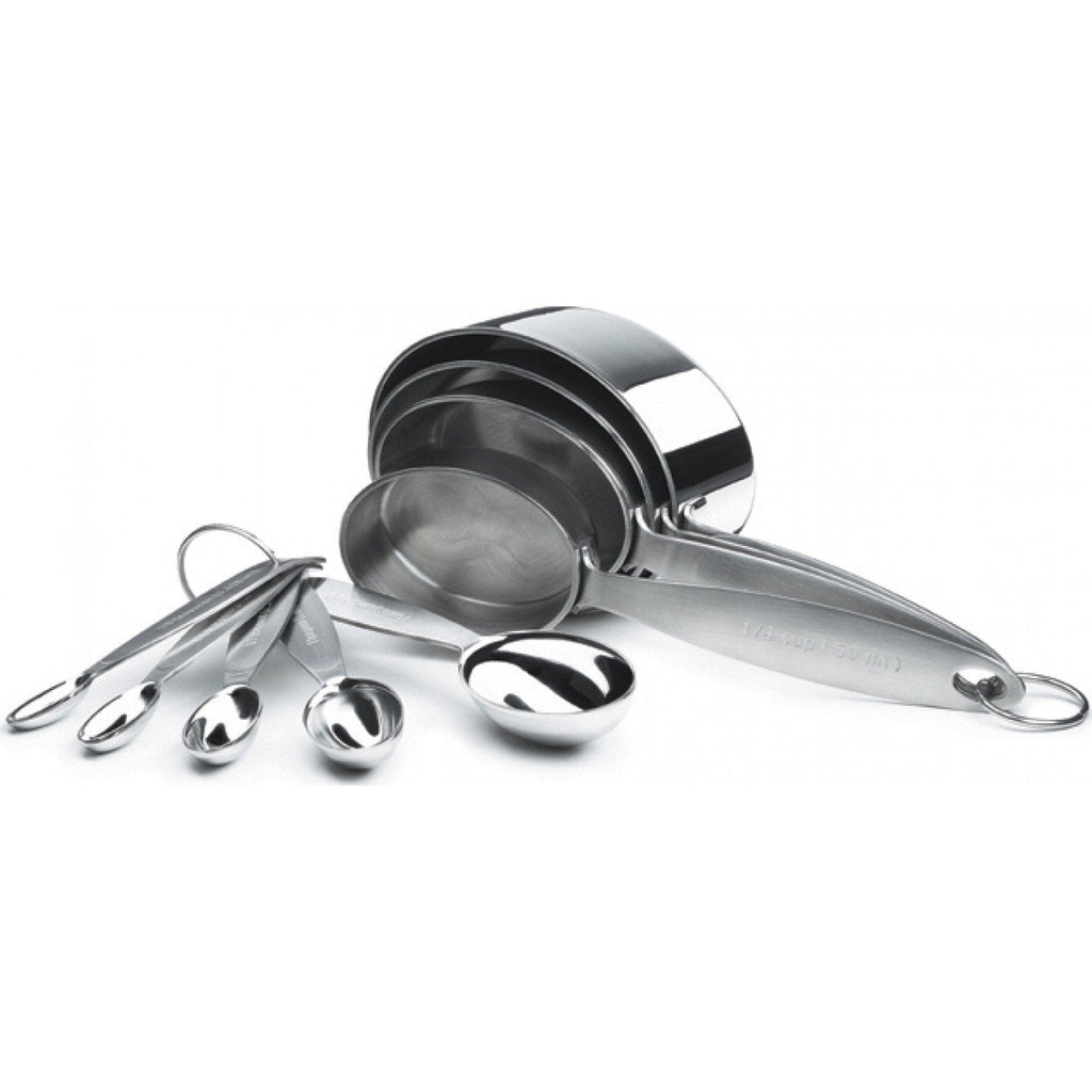Cuisipro Stainless Steel Measuring Cups & Spoons Set
