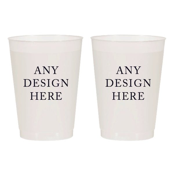 Custom Frosted Cups