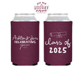 Custom College Graduation Regular Foam Can Coolers