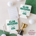 Custom Family Golf Club Can Coolers