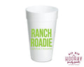 Custom Family Ranch Roadie Foam Cups