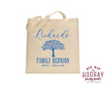 Custom Family Reunion Tree Tote Bag