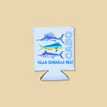 Custom Full Color Watercolor Fish Can Coolers