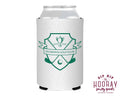 Custom Golf Club Crest Can Coolers
