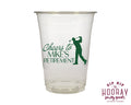 Custom Golf Retirement Party Soft Plastic Cups