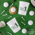 Custom Golf Retirement Party Stadium Cups