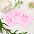 Custom Hand Drawn Icon Napkins