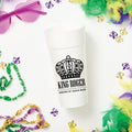 Custom King Mardi Gras Foam Cups
