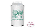 Custom Let's Par Tee First Birthday Can Coolers