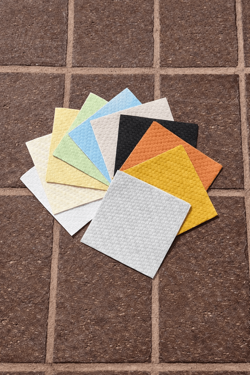 Custom Luxe Woven Wedding Napkins