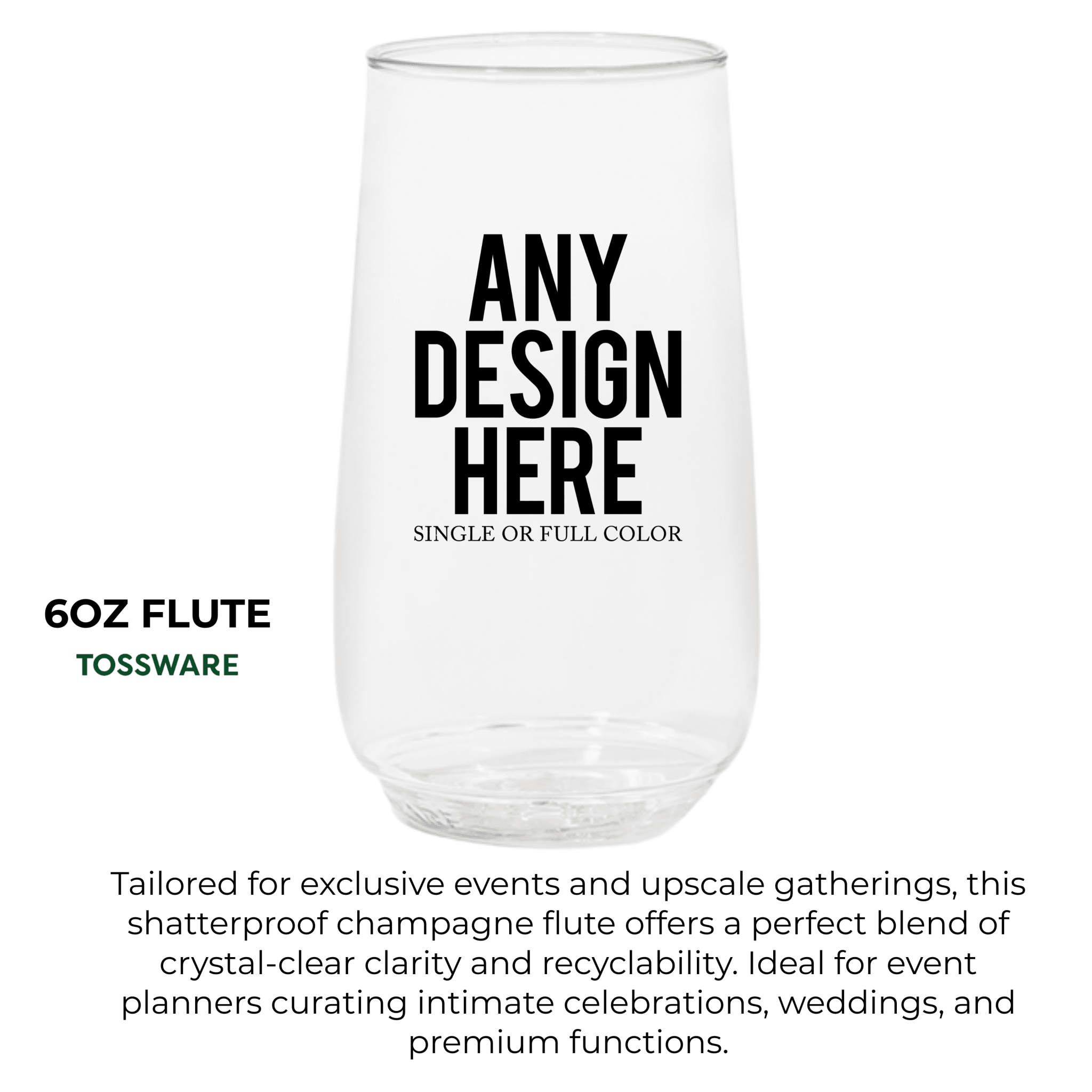 Custom Printed Tossware | Tossware POP Collection
